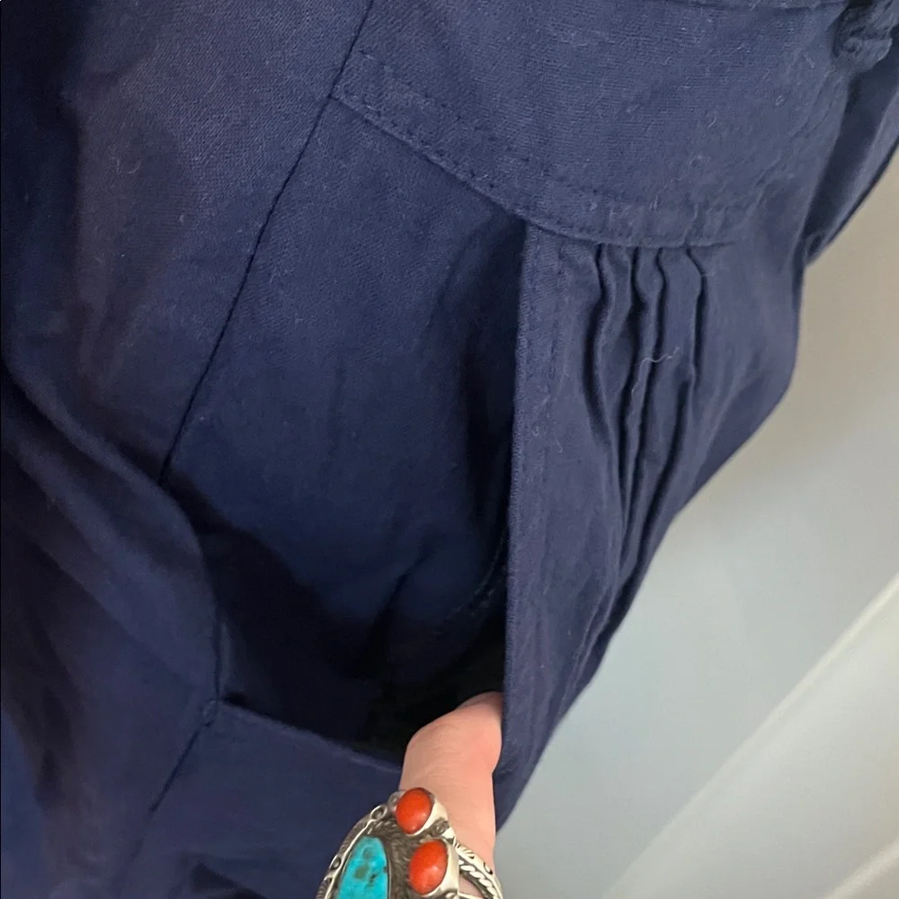 Vintage 80’s NOS Navy Pants - Picture 4 of 15